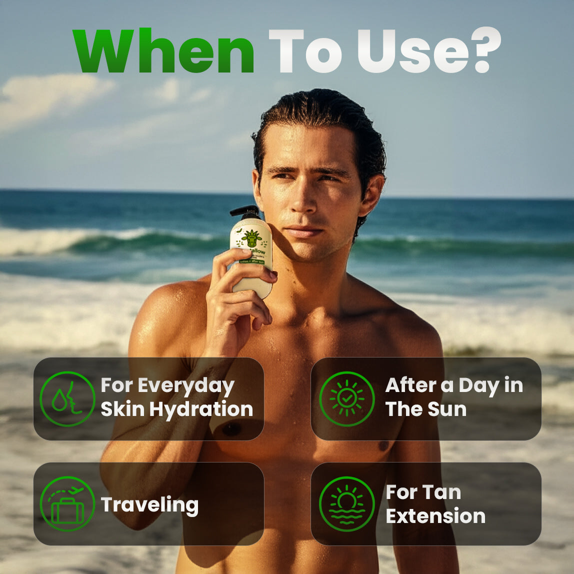 AloeTallow -  Clean Hydration Lotion  | Tallow + Aloe