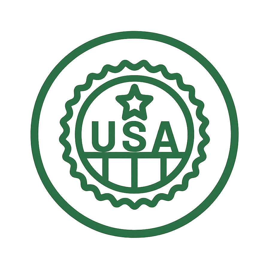 Made in the USA badge
